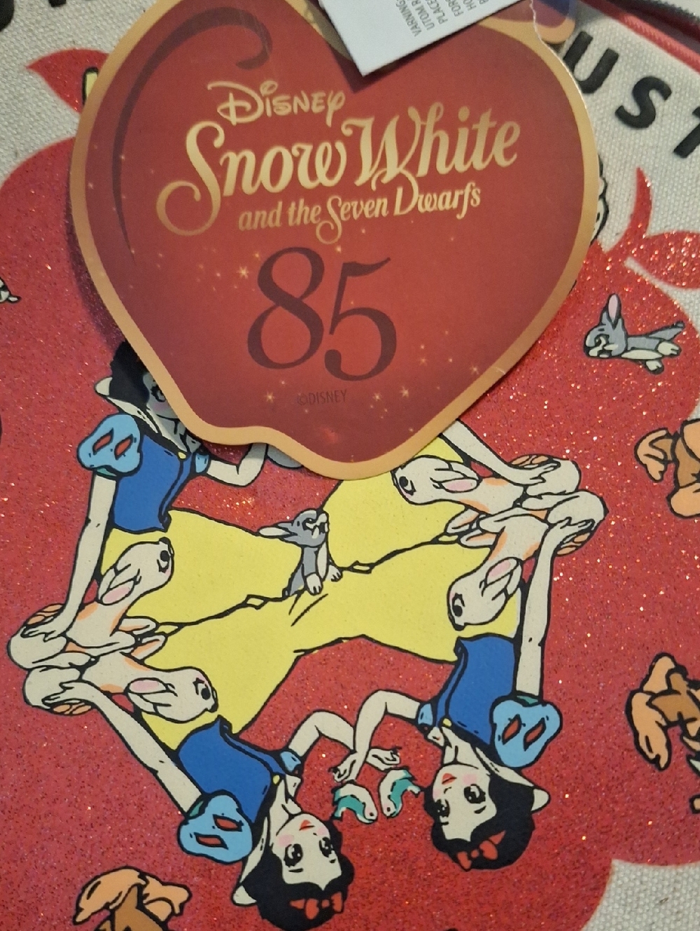Snow White & the Seven Dwarfs Disney Store Bag - Picture 3 of 3